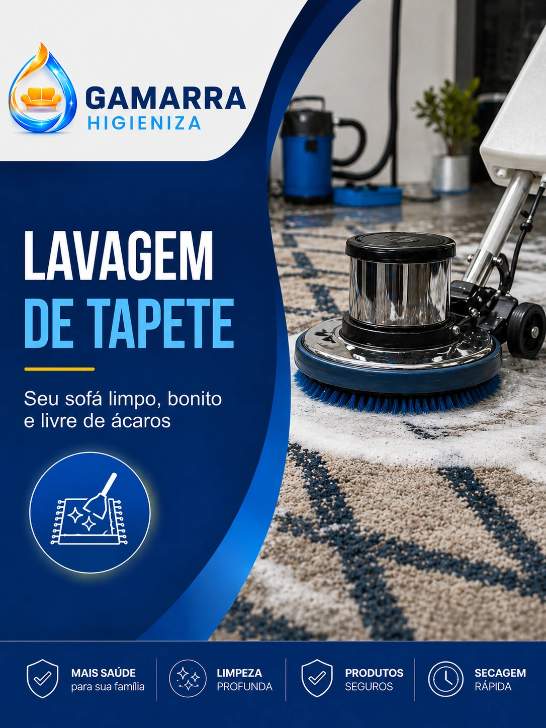 Lavagem de Tapete