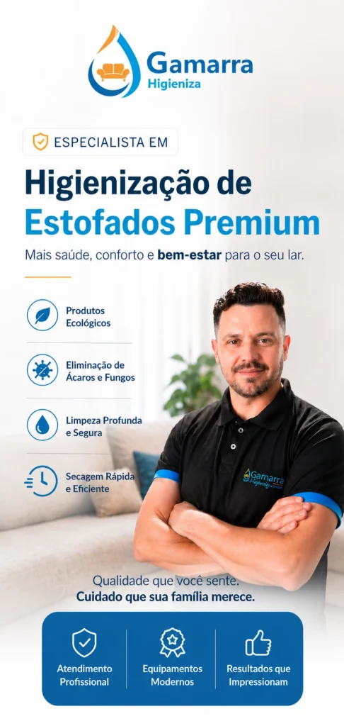 Higienização de Estofados